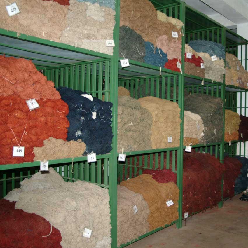 Wool storage