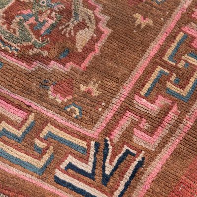 Antique Tibetan Double Meditation Mat