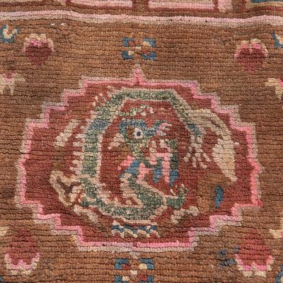Antique Tibetan Double Meditation Mat