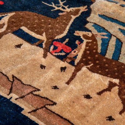 Antique Chinese Cranes and Deer