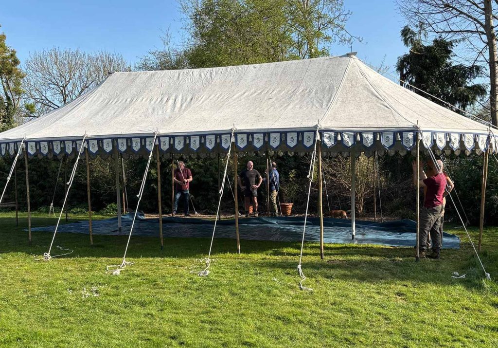 The Rug Festival & Sale in my beautiful garden in Bildeston.