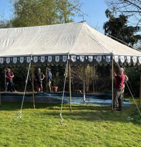 The Rug Festival & Sale in my beautiful garden in Bildeston.