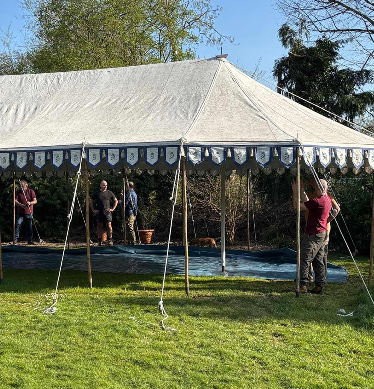 The Rug Festival & Sale in my beautiful garden in Bildeston.