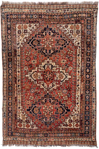 Antique Qashqai Rug c.1900