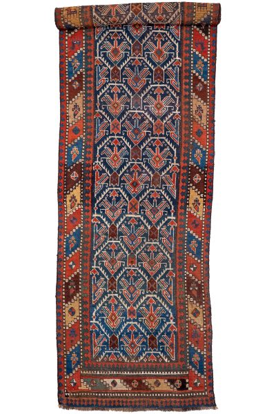 North West Antique Kurdish Runner