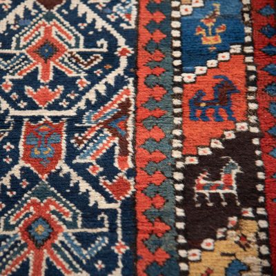 North West Antique Kurdish Runner